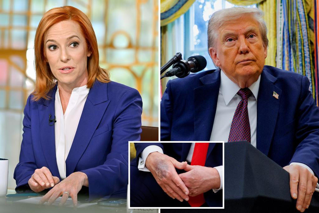 Jen Psaki asks why Trump 'spent a week hiding', speculating about the health of the President in the MSNBC segment